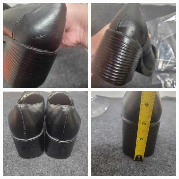 Vintage 90s Lower East Side Platform Oxford School girl chunky heel Y2K SIZE 9 - Picture 16 of 16